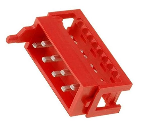 215083-8 вилка IDC, 8 конт., плата-плата, Micro-MaTch, 1.27 мм, Tyco/TE