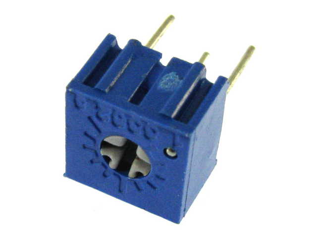 3362P-1-103LF  10К, однооборотный, выводной, 7.0х6.6х4.7 мм, BOURNS