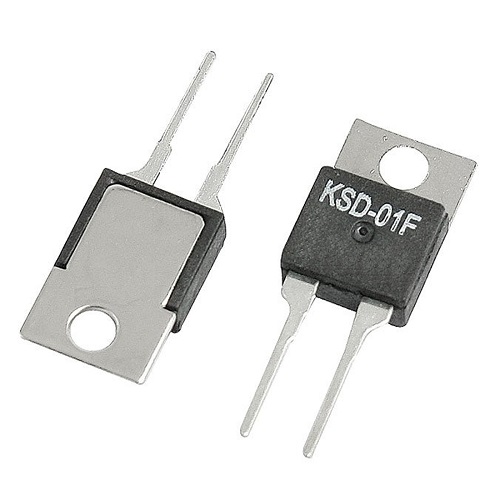 Термостат KSD-01F/JUC-31F  60*C 2.5A,  (термореле) в корпусе TO-220, на размыкание, Китай