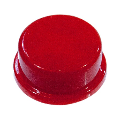 Колпачок SWT-9R-R красный, круглый,  для тактовой кнопки 12x12мм, h=5.8мм, BM