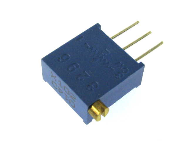 TSR 3296X-502R, многооборотный, выводной,10.0х4.8х10.0 мм, SUNTAN