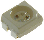 KAA-3528ESGC, SMD  3,5х2,8мм/красный 625нм 12-20мкд/ зеленый 568нм 12-24мкд/прозрачный/120°, KB
