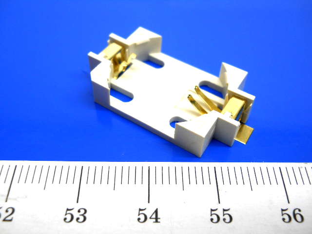 Держатель батарей BH19VW (1*CR2032), (DS1092-10-W6L), CONNFLY