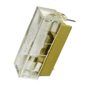 Держатель предохранителя S1054 с крышкой, для предохранителей 6*30 мм / 6А, 250В., Китай