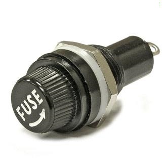 Держатель предохранителя FH-301S, (ДВП4-2) 5x20 на корпус, Dragon City