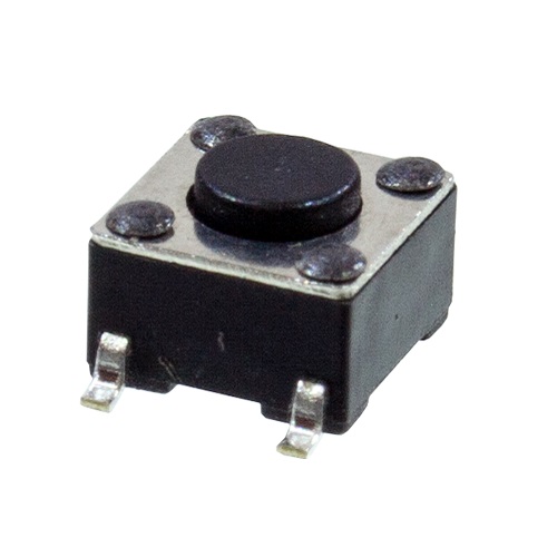 Микрокнопка IT-1102S (KLS7-TS6604-4.3-180)  SMD, тактовая 6*6*4.3мм, SPST, 180gf, без фиксации, KLS