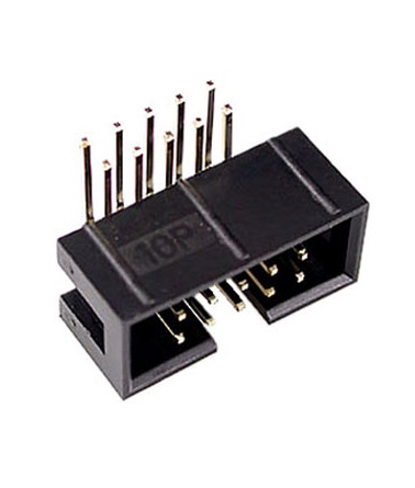 IDC2-10MR (BH2-10R) вилка угловая , шаг 2мм, Китай