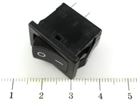 SWR 41 (B100G-B), черный, 250В/ 6А,  ON-OFF, Китай