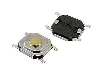 Микрокнопка IT-1187U, тактовая 5x5x1.5, Китай