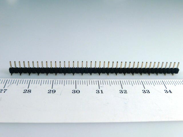 PLS2-40 вилка на плату, SMD, шаг 2мм / макс.допуст.ток: 3А., Китай