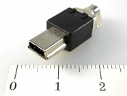 miniUSB A B-05 вилка на кабель (USB/M-SP),  , Китай