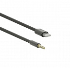 Шнур miniJACK (3.5мм) стерео - штекер Lightning 8-pin, More Choice UK24i, 2м,  нейлон , More Choice