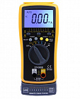 Мультиметр DT4300B с кабельным тестером, LCD: 60x36mm с синей посветкой., S-Line