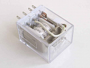 РЕЛЕ 4453(18F)-3 (HH53P) 12VDC  ,  12В. 3гр.на перекл. 5А .~240В. В розетку., Китай