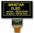 ЖКИ  WEX012864QLPP3N00001, OLED-дисплей без рамки., WINSTAR