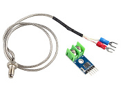Датчик температуры на микросхеме MAX6675, с термопарой, для Ардуино, 3-5.5V;темп.:-20С+85°C (B14), Китай