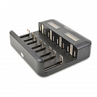 Зарядное устройство Robiton VolumeCharger LCD, 1-8 Ni-MH, Ni-Cd/ АА, ААА, 1-4 Ni-MH, Ni-Cd/ С, D. , Robiton