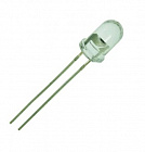 GNL-3014GC, 3мм/зеленый/565нм/40-50мкд/25°/ прозрачная линза, G-NOR