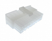 MF 2x08F (I-DS1073-02-SCT002X8) розетка, обжим, БЕЗ контактов (контакты 211648, 183463, 201040)/  шаг 4.2 мм , CONNFLY