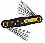 Набор складной BS420981 (8 отверток),  TORX звездочка 8шт. T9-T40, Bosi Tools