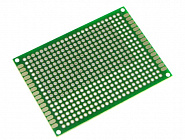 Макетная плата 7*5см односторонняя, (G42), Китай