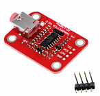 FM моно радиопередатчик I2C (70-108 МГц ), DC 3-5V, для Ардуино, (H65), Китай