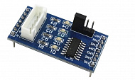 Плата управления шаговым двигателем ULN2003 SMD (blue) , 5В, 18х26мм (D3197), Китай