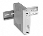 Блок питания AC/DC MDR-10-24 ,  [=24В. 0,42А.] [10Вт.] [На DIN рейку] [100*90*22,5мм.], MW