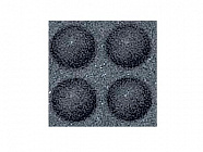 Ножка для корпуса RF-1004, резиновая, круглая,  H=5.0mm, D=12.0mm , GAINTA