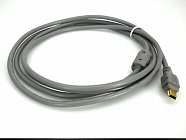 Шнур miniUSB-B M 5p 1.8m F, с одной стороны без штекера и розетки (просто провод), Китай