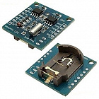 Модуль RTC DS1307-AT24C32  I2C, 27*28*8.4мм (S02)(I2C TINY RTC-DS1307-AT24C32), Китай