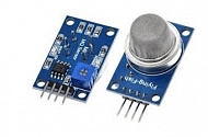 Сенсор-детектор MQ2 (метан, бутан, пропан, водород), для Ардуино, 5В; 32х22х27мм. (B20) KZY3321, Китай