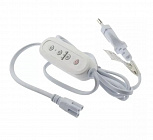 Таймер механический для фитолампы ЭРА FITO-LINETIME, с вилкой, время работы 9,12 или 15ч/ длина провода 1,5м, ЭРА