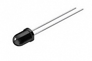 ИК светодиод SFH4554, 5mm/ 850nm/ 1.5-2.4V/ 700 mW/sr  @ 100mA/+3°, OSRAM