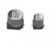 чип эл-лит CK-25-100 (CK025M101E7DPKKKV00R), 25V 100uF /6.3*7.7/ 2000ч /-55...105°, SUSCON