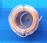 Провод эмалированный (обмоточный) ПЭТВ   0.1мм   50м (на пластиковой катушке), Bevenbi