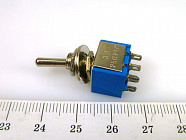 STM-202, 2 гр. на перекл.(2 xON-ON (DPDT))/ 3A/ 250B, Китай