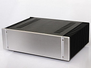 Корпус для аудио ALR4313 silver, 430*130*313мм. / с радиаторами / лицевая панель алюминий 10мм. / серебристый, Китай