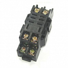 Розетка PTF08A-01 для реле 13F-1(2), 250 (AC) В, 10А, 20-16 AWG / 0,5-1,5 мм2, Китай