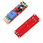 Реле задержки DC 5V (NE555), 1-10 сек, 66.4*21мм (C14)(HW010-5), Китай
