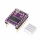 Контроллер шагового двигателя на DRV8825, с радиатором, для шаговых биполярных двигателей (EM-719)(D104), Китай