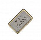 Резонатор кварцевый 16000 кГц  (SJK-7I-16.000-16-30-60-B-50), SMD 5.0*3.2*1.0, SJK