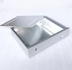 Корпус для аудио ALR3207S silver, 320*70*248 мм / с 1 радиатором / алюминий, Китай