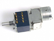 RK27112MC-S20-C0-A103 10К моторизованный, сдвоенный, хар-ка: показательная , ALPS
