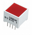 DE/4ID, LED модуль/15х15мм/красный/625нм/9-31мкд, KB