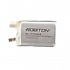Аккумулятор  Li-Po 3.7V 1850mAh LP103450UN, [3,7В] [1850мАч] [50х34x10мм][плоский][без защитной платы], Robiton