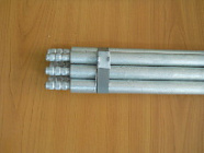 620151 Стержень глубинного заземлителя DEHN тип Z D=20 мм, L= 1500 мм, St/tZn, L= 1500 мм, St/tZn, DEHN