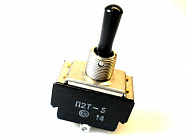 П2Т-5, '1'/ 2гр.на переключ.(3 полож.: (ON)-OFF-(ON) с фикс.в ср. полож.)/6А 250В., СЗР (Смоленск)