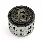 Никелевая лента 0,15*7мм 3-х рядная для сборки аккумуляторных батарей,  (цена за 1 метр) (97918)