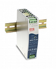 Блок питания AC/DC SDR-75-12, [=12В. 6,3А.] [75Вт.] [32*102*125мм] [в металл.кожухе] [на DIN рейку], MW